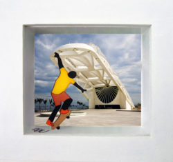 Skater at the Museum of Tomorrow